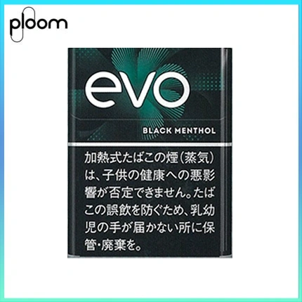 Ploom x AURA EVO Black Menthol黑冰薄荷煙彈